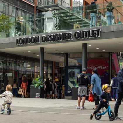 London Designer Outlet, Wembley Park, London.

Photo credit: Chris Winter / Quintain